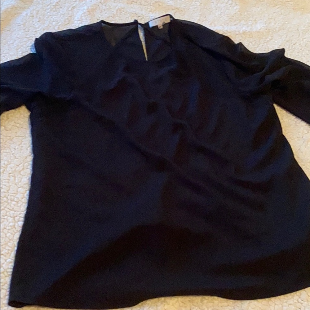 One , beautiful long sleeved blouses are semi-new